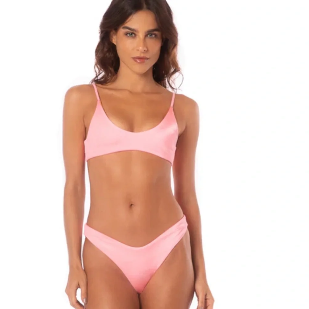 Maaji Orchid Pink Liberties Bralette Bikini M - Picture 5 of 11
